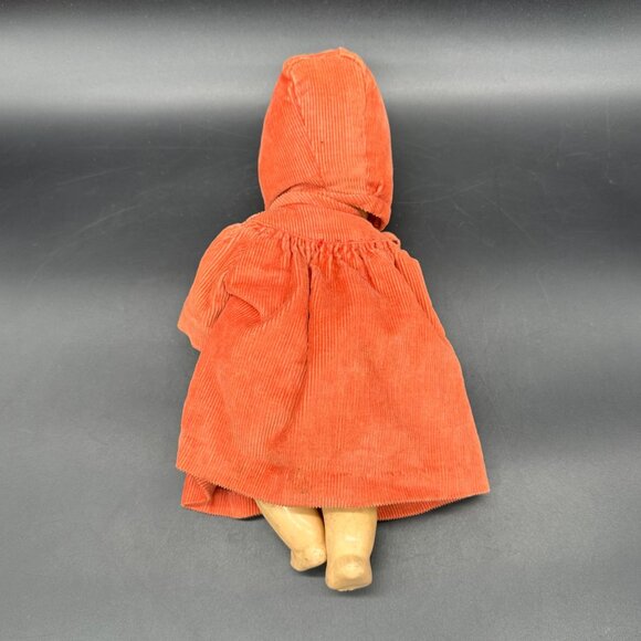 Vintage 1950s American Character Doll Weeping Sleepy Eyes Little Red Riding Hood - Picture 2 of 12